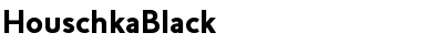 Download HouschkaBlack Regular Font