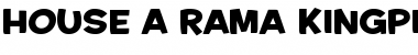 Download House-A-Rama Medium Font Title Preview