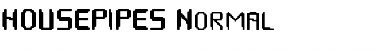 Download HOUSEPIPES Normal Font Title Preview