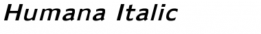Download Humana Italic Italic Font