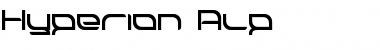 Download Hyperion Alp Font