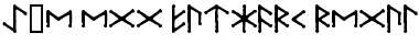 Download Ice-egg Futhark Runes Regular Font