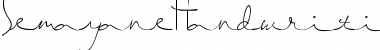 Download SemayaneHandwriting Regular Font Title Preview