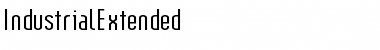 Download IndustrialExtended Regular Font Title Preview