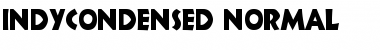 Download IndyCondensed Normal Font Title Preview