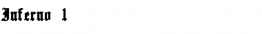 Download Inferno 1 Bold Font Title Preview