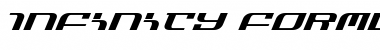 Download Infinity Formula ExpItalic ExpItalic Font Title Preview