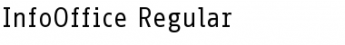 Download InfoOffice Regular Font Title Preview