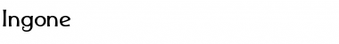 Download Ingone Regular Font Title Preview