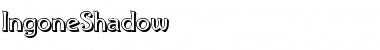 Download IngoneShadow Regular Font Title Preview