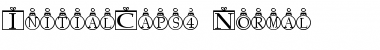 Download Initial Caps 4 Normal Font Title Preview