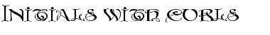 Download Initials with curls Regular Font Title Preview