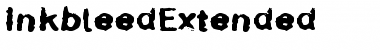 Download InkbleedExtended Regular Font Title Preview
