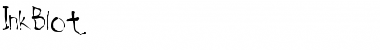 Download InkBlot Normal Font Title Preview