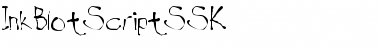 Download InkBlotScriptSSK Regular Font Title Preview