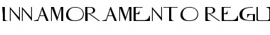 Download Innamoramento Regular Font Title Preview