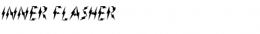Download Inner Flasher Regular Font Title Preview