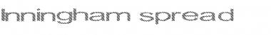 Download Inningham spread Regular Font Title Preview