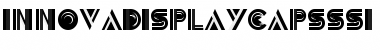 Download InnovaDisplayCapsSSi Regular Font Title Preview