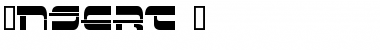 Download Insert 3 Regular Font Title Preview