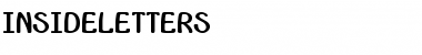 Download InsideLetters Regular Font Title Preview