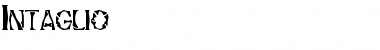 Download Intaglio Regular Font Title Preview
