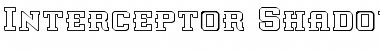 Download Interceptor Shadow Shadow Font Title Preview