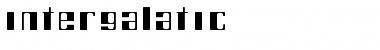 Download intergalatic Regular Font Title Preview