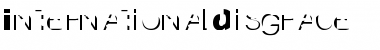 Download InternationalDisgrace Medium Font Title Preview