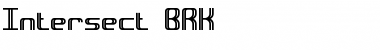 Download Intersect BRK Normal Font Title Preview