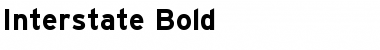 Download Interstate Regular Font Title Preview