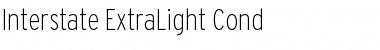 Download Interstate Regular Font Title Preview