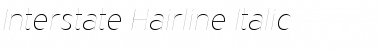 Download Interstate Regular Font Title Preview