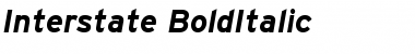 Download Interstate Regular Font Title Preview