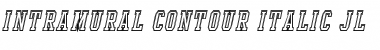Download Intramural Contour Italic JL Regular Font Title Preview