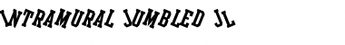 Download Intramural Jumbled JL Regular Font Title Preview