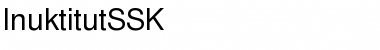 Download InuktitutSSK Regular Font Title Preview