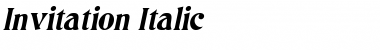 Download Invitation Italic Font Title Preview