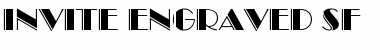 Download Invite Engraved SF Regular Font Title Preview