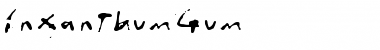 Download InXanthumGum Regular Font Title Preview