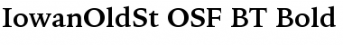 Download IowanOldSt OSF BT Bold Font Title Preview