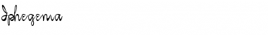 Download Iphegenia Regular Font Title Preview