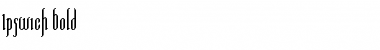 Download Ipswich Bold Font Title Preview