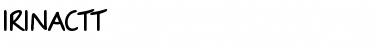 Download IrinaCTT Normal Font Title Preview