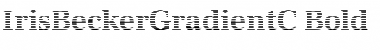 Download IrisBeckerGradientC Bold Font Title Preview