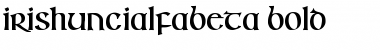 Download IrishUncialfabeta-Bold Regular Font Title Preview