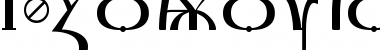 Download Irmologion SlovoTitled Normal Font Title Preview