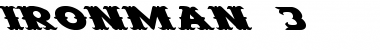 Download Ironman 3 Regular Font Title Preview