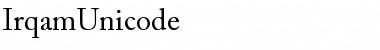 Download Irqam Unicode Regular Font Title Preview
