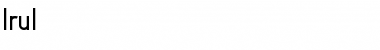 Download Iru1 Regular Font Title Preview